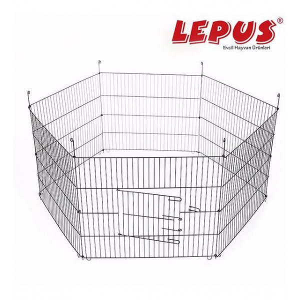 Lepus 43.5x62 Cm No:1 Metal Oyun Alanı Çit | Kedi Oyun Alanı