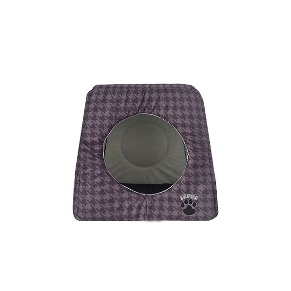 Lepus 45X45X45h Cm Küp Yatak Gri | Yuvalı Köpek Yatağı