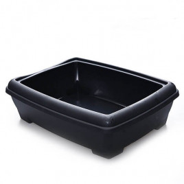 495x380x140 mm Relax Tuvalet Antrasit | Açık Kedi Tuvaleti 495x380x140 mm Relax Tuvalet Antrasit | Açık Kedi Tuvaleti