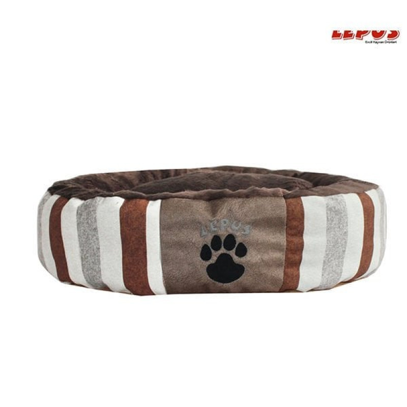 Lepus 57x16 Cm Yumuşak Dolgulu Peluş Simit Yatak Kahverengi | Peluş Kedi Yatağı Lepus 57x16 Cm Yumuşak Dolgulu Peluş Simit Yatak Kahverengi | Peluş Kedi Yatağı