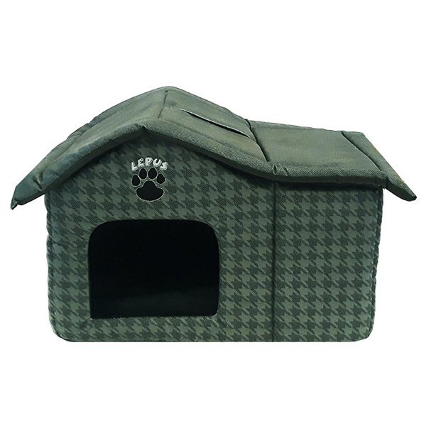 Lepus Kulübe Yatak Koyu Yeşil | Köpek Çadırı