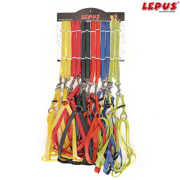 Lepus Orta Irk Köpek Göğüs Takımı 12 Adet | Köpek Göğüs Tasması