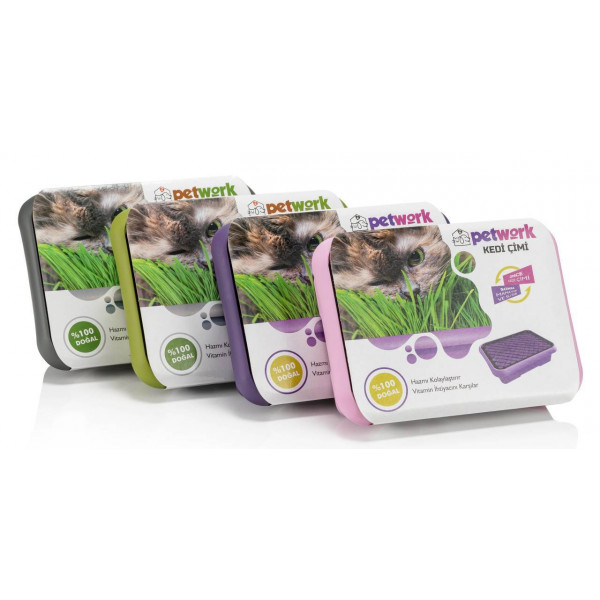Lepus Petwork Sindirimi Rahatlatıcı Kedi Çimi | Kedi Otlu