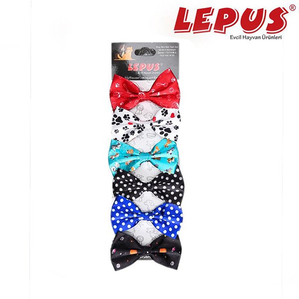 Lepus (S) Papyon Desenli 6 Lı | Köpek Boyun Tasması