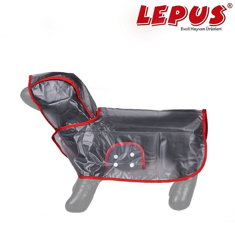 Lepus S Şeffaf Yağmurluk Kırmızı 23x37x23h cm | Kedi Kıyafeti Lepus S Şeffaf Yağmurluk Kırmızı 23x37x23h cm | Kedi Kıyafeti