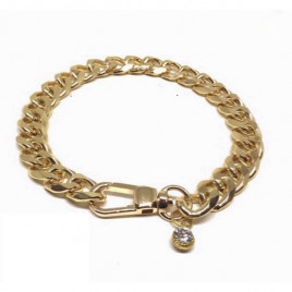 Small Kalın Kolye Gold | Köpek Boyun Tasması Small Kalın Kolye Gold | Köpek Boyun Tasması