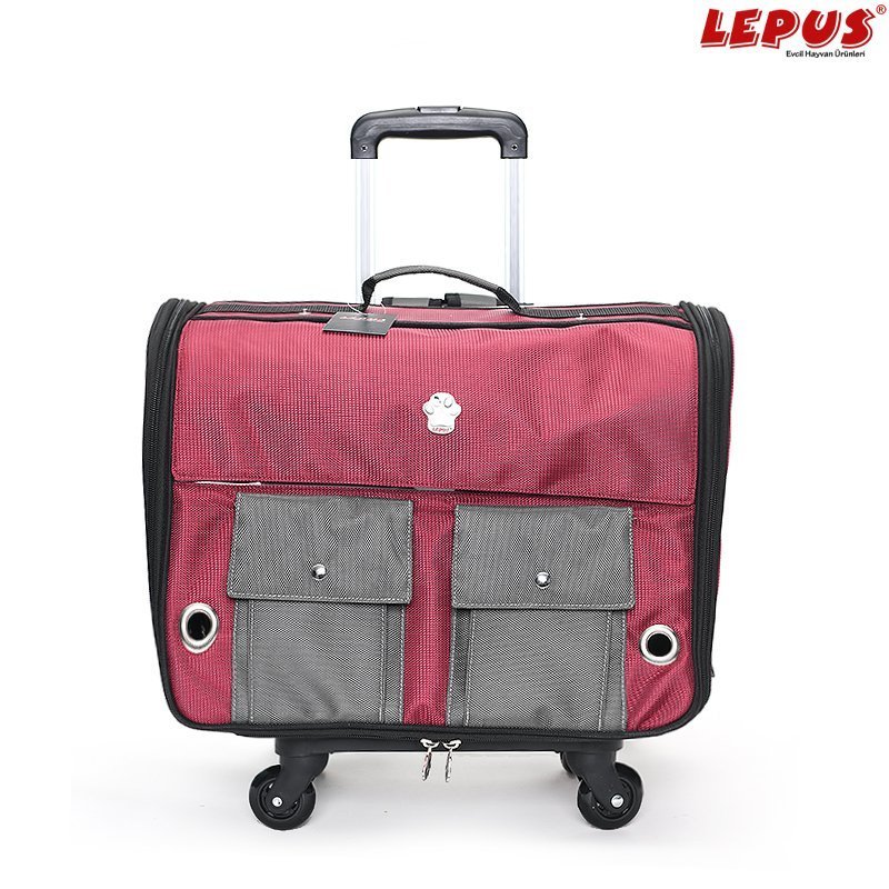 Lepus Travel Bag Taşıma Çantası Bordo | Köpek Taşıma Çantası Ve Kafes Lepus Travel Bag Taşıma Çantası Bordo | Köpek Taşıma Çantası Ve Kafes