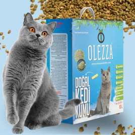 Lepus10 Lt Olezza Organik Kedi Kumu 5.5 Kg | Organik Kedi Kumu Lepus10 Lt Olezza Organik Kedi Kumu 5.5 Kg | Organik Kedi Kumu