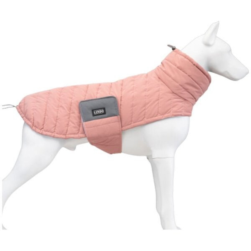 Lindo Dogs Beden 3 Air Puff Powder Mont Gül | Köpek Kıyafeti