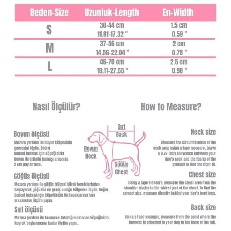 Lindo Dogs Enjoy Köpek Boyun Tasması Renkli Medium