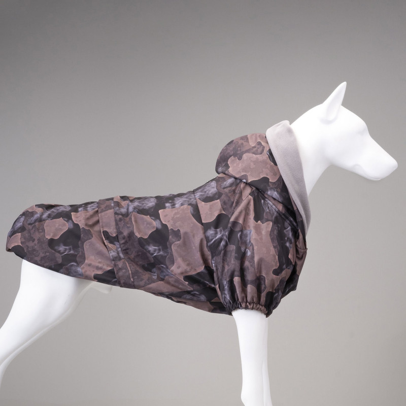 Lindo Dogs Ghost Kapüşonlu Su Geçirmez Köpek Yağmurluğu Beden 1