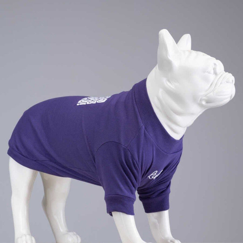 Lindo Dogs Good Vibes Only Flex Köpek Kıyafeti Tshirt Mavi Beden 5