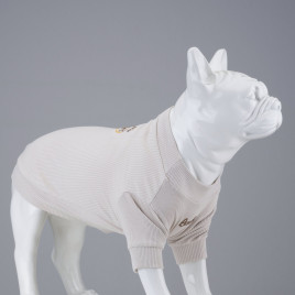 Honey Pie Köpek Kıyafeti Tshirt Krem Beden 3