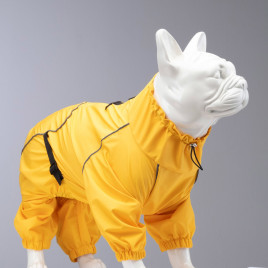 Quattro Vega Köpek Yağmurluğu Sarı Beden 4