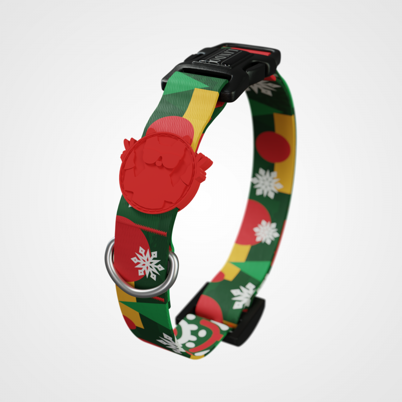 Lindo Dogs Reindeer Köpek Boyun Tasması Kırmızı/Yeşil Small