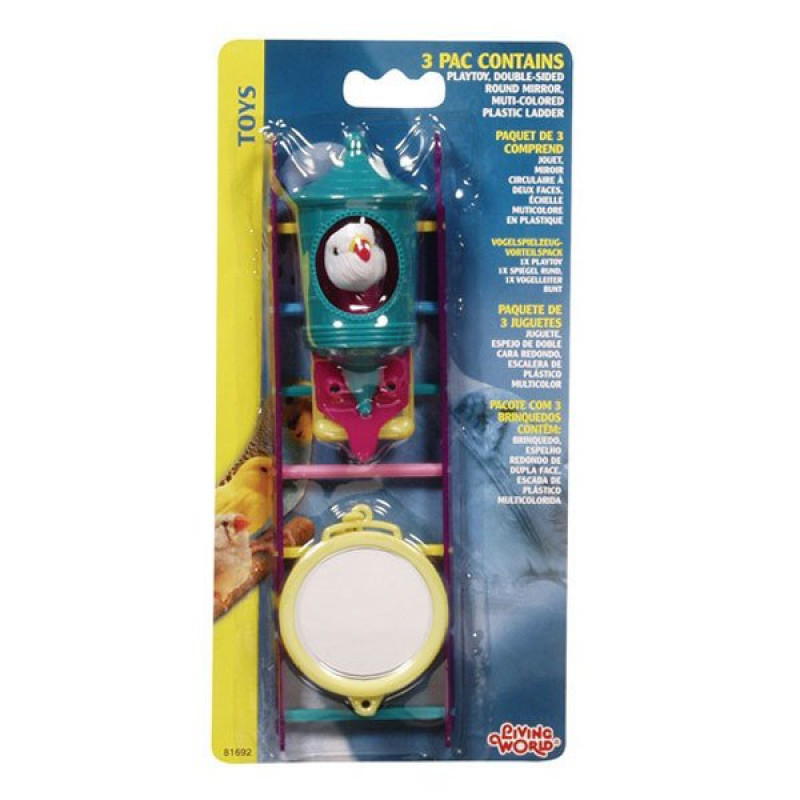 Liwing World 3'Lü Aynalı Oyuncak Seti | Kuş Aynası Liwing World 3'Lü Aynalı Oyuncak Seti | Kuş Aynası