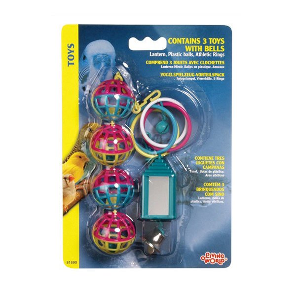 Liwing World 3'Lü Oyuncak Seti | Kuş Aynası