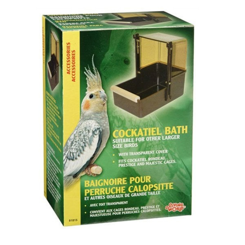 Liwing World Küçük Papağan Banyoluğu Kahverengi | Kuş Banyoluğu Liwing World Küçük Papağan Banyoluğu Kahverengi | Kuş Banyoluğu