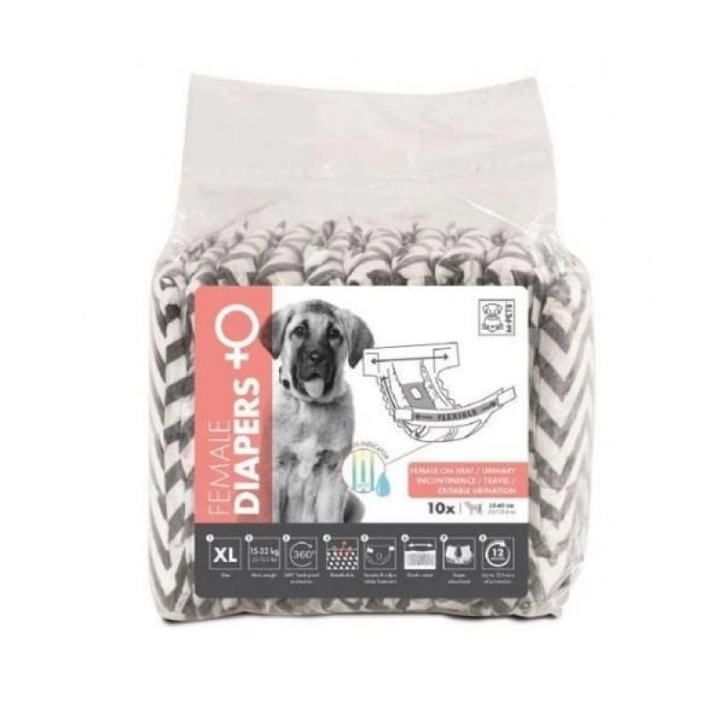 M-Pets 10 Adet XL Dişi Külodu | Köpek Külodu Ve Pedi M-Pets 10 Adet XL Dişi Külodu | Köpek Külodu Ve Pedi