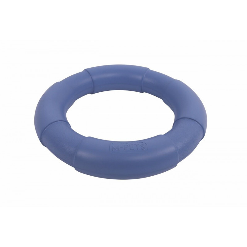 M-Pets Air Toss Circle Dayanıklı Suda Yüzen Köpek Oyuncağı Mavi 20.5x3.66 Cm