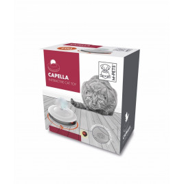 M-Pets Capella Tüylü İnteraktif Kedi Oyuncağı 11.5 Cm Beyaz