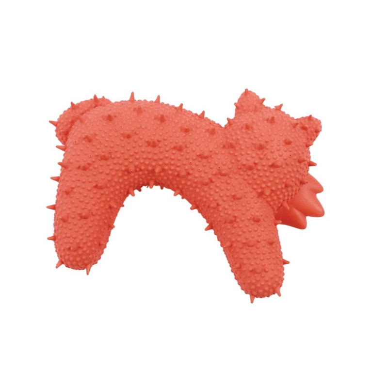 M-Pets Halloween Vampir Kedi Kauçuk Köpek Oyuncağı 14x5x10 Cm Turuncu