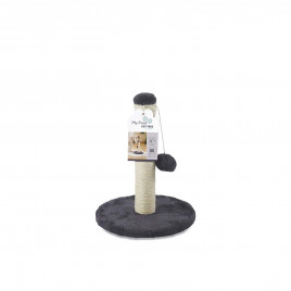 M-Pets My First Ponponlu Kedi Tırmalama Tahtası 24x24x30 Cm Gri