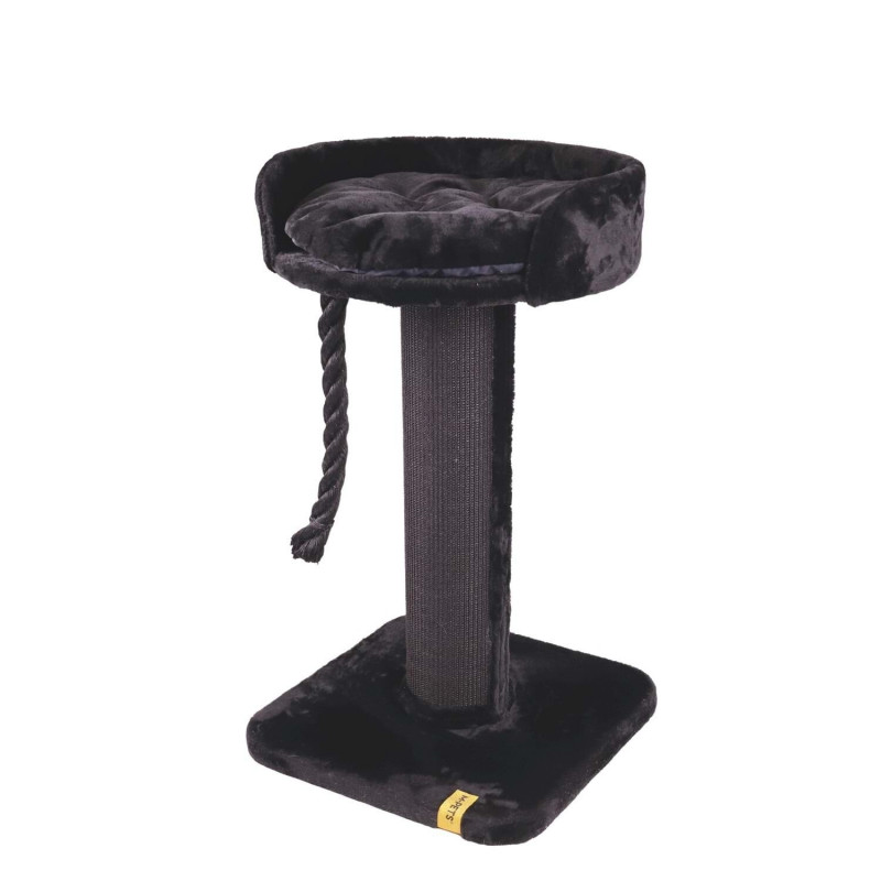 M-Pets Panther Premium Liana Kedi Tırmalama Tahtası Siyah 55x55x96 Cm