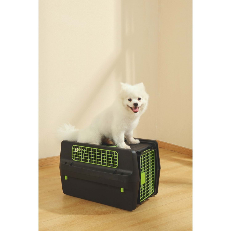 M-Pets Premium Eco Trek Iata Kedi ve Küçük Irk Köpek Taşıma Çantası 58.5x39x35 Cm Small Siyah
