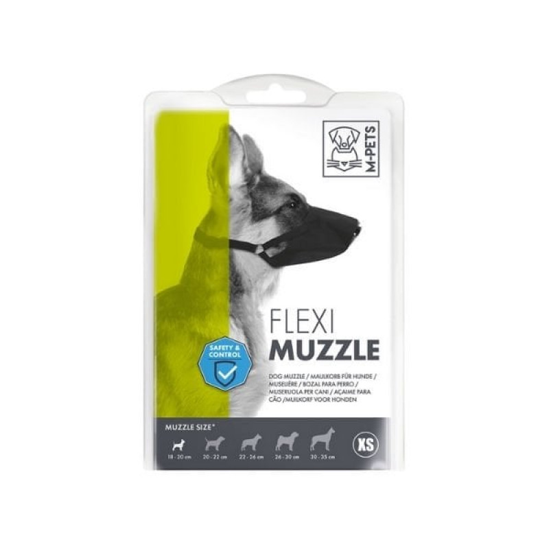 M-Pets S Flexi Ayarlanabilir Bez Ağızlık | Köpek Ağızlığı M-Pets S Flexi Ayarlanabilir Bez Ağızlık | Köpek Ağızlığı