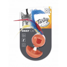 M-Pets Sway Hacı Yatmaz Ödül Hazneli Kedi Oyuncağı 13.5x9.5x16.8 Cm Karışık Renkli
