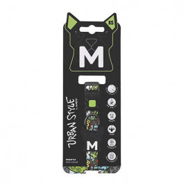M-Pets Urban Style Freestyle Köpek Boyun Tasması Multicolor XSmall 15,2-25,4 Cm