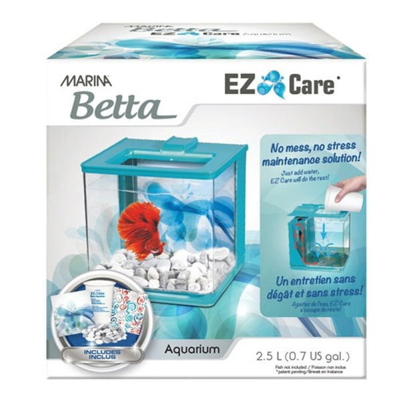 Marina 2,5 Lt Beta seti EZ Care Aqua Mavi | Tatlı Su Akvaryumu