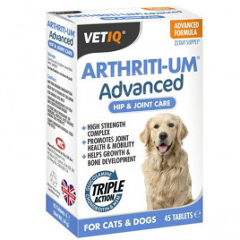 MC VetIQ 45 Adet Arthriti-Um Glukozamin Eklem Güçlendirici Tablet | Kedi Vitamin Ve Tableti MC VetIQ 45 Adet Arthriti-Um Glukozamin Eklem Güçlendirici Tablet | Kedi Vitamin Ve Tableti