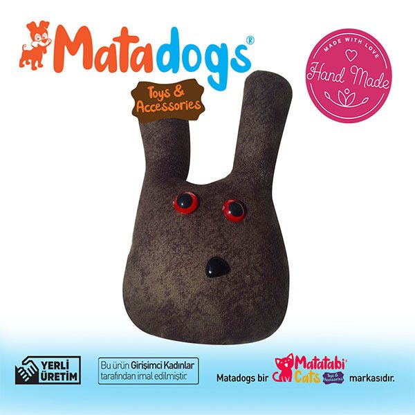 Mata Dogs 16 Cm Sparky Oyuncak Kahverengi | Kumaş Ve Peluş Köpek Oyuncağı