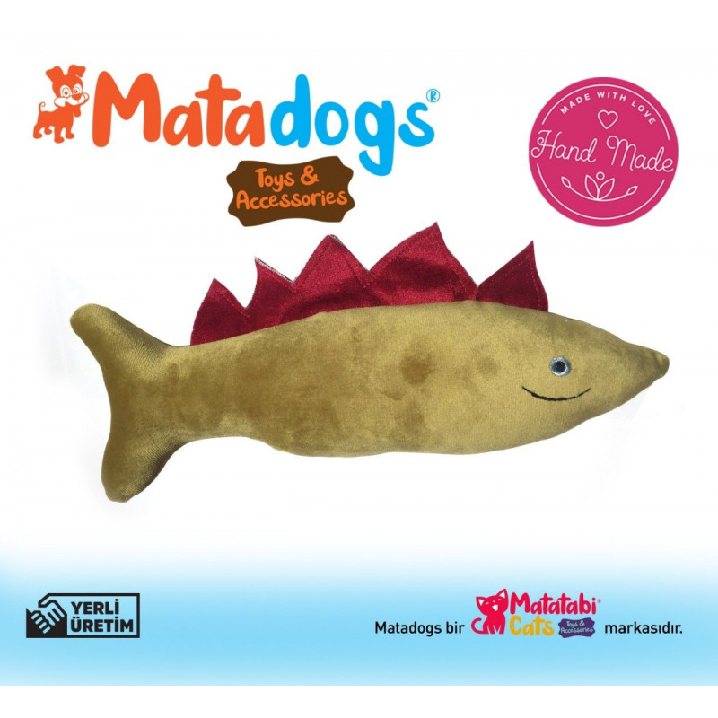 Mata Dogs 25 Cm Spino Balık Şekilli Oyuncak Yeşil | Kumaş Ve Peluş Köpek Oyuncağı Mata Dogs 25 Cm Spino Balık Şekilli Oyuncak Yeşil | Kumaş Ve Peluş Köpek Oyuncağı