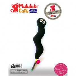 Matatabi 11 Cm Cats Wormy Tırtıl Şeklinde Cezbeden Oyuncak Siyah | Kedi Otlu Oyuncak Matatabi 11 Cm Cats Wormy Tırtıl Şeklinde Cezbeden Oyuncak Siyah | Kedi Otlu Oyuncak