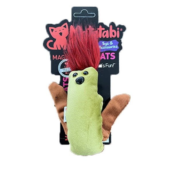 Matatabi 30 Cm Cats Sticky Peluş Yeşil | Peluş Kedi Oyuncağı