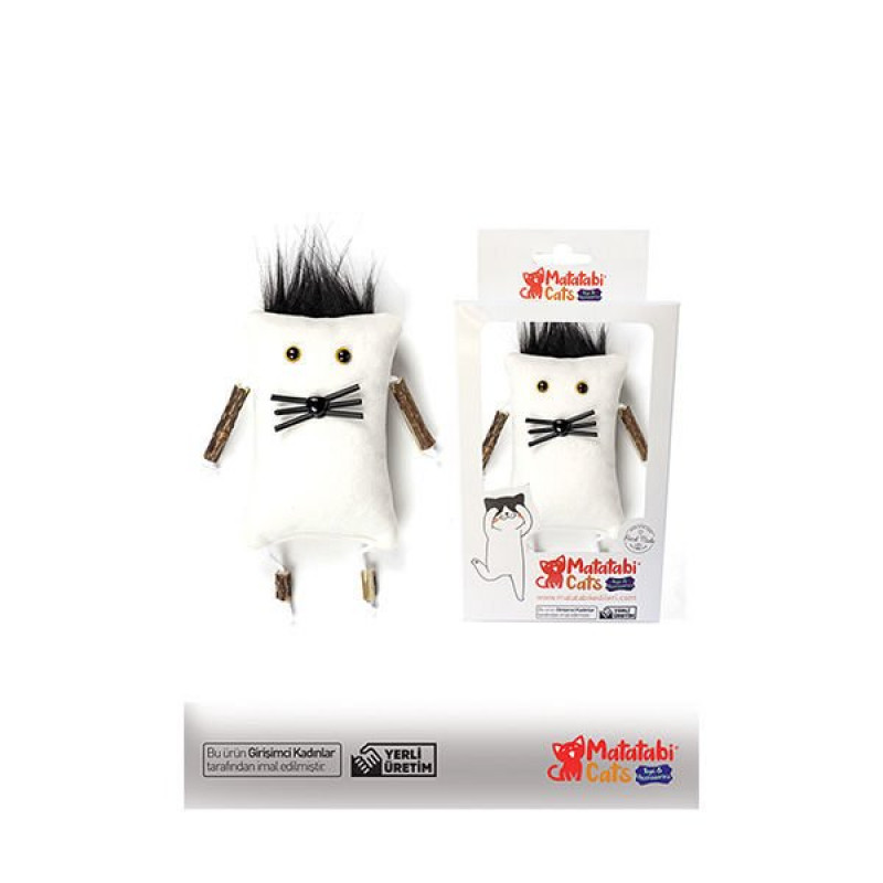 Matatabi Cats 12 Cm Mr Oyuncagı Beyaz | Peluş Kedi Oyuncağı Matatabi Cats 12 Cm Mr Oyuncagı Beyaz | Peluş Kedi Oyuncağı