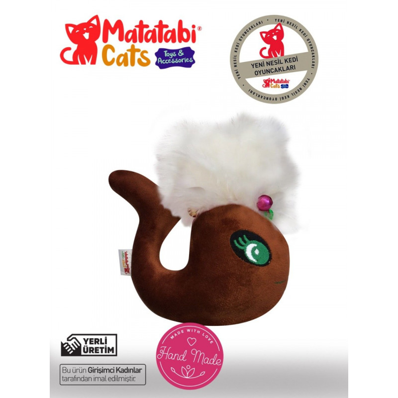 Matatabi Cats 15 Cm Whali Oyuncak Kahverengi | Peluş Kedi Oyuncağı Matatabi Cats 15 Cm Whali Oyuncak Kahverengi | Peluş Kedi Oyuncağı