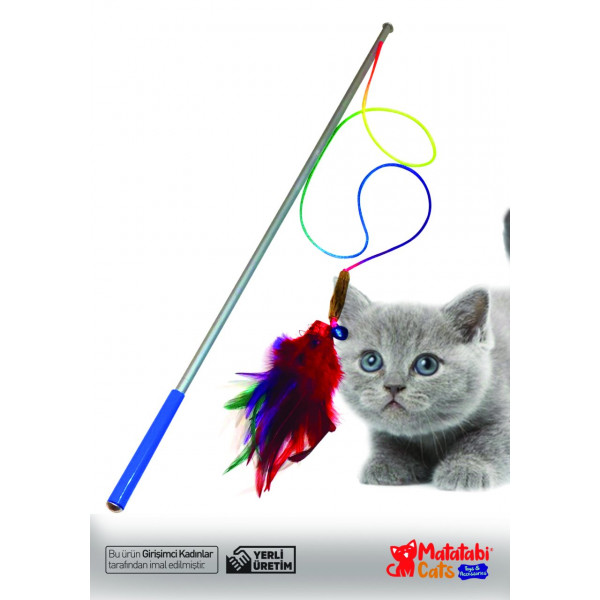 Matatabi Cats 50x70 Cm Tüylü Olta | Kedi Oltası