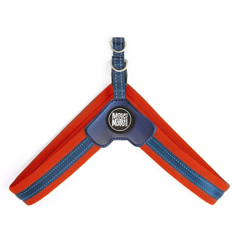 Max & Molly 50-56 Cm Q-Fit Matrix Göğüs Tasması Large Kırmızı