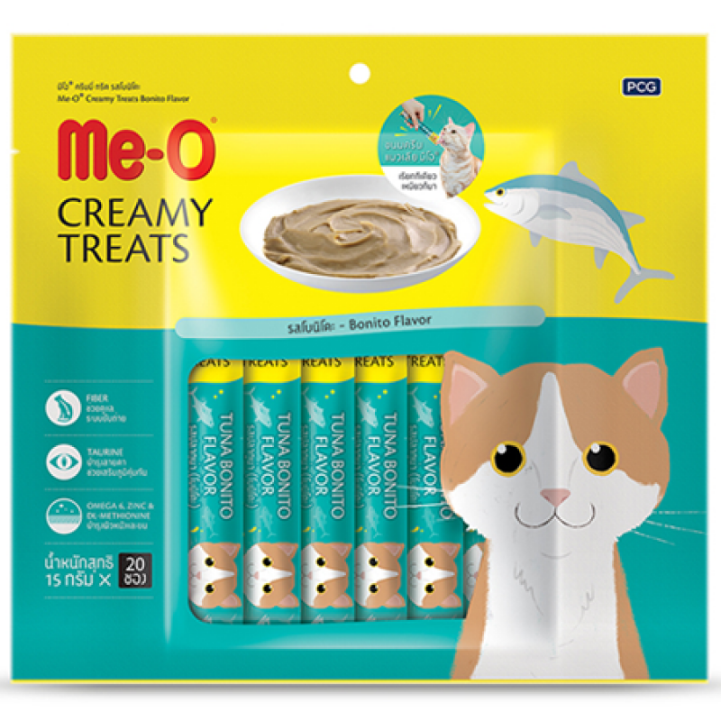 Me-o 20x15 Gr Creamy Sarıyüzgeçli Orkinos Balığı | Kedi Sıvı Ödül Maması Me-o 20x15 Gr Creamy Sarıyüzgeçli Orkinos Balığı | Kedi Sıvı Ödül Maması