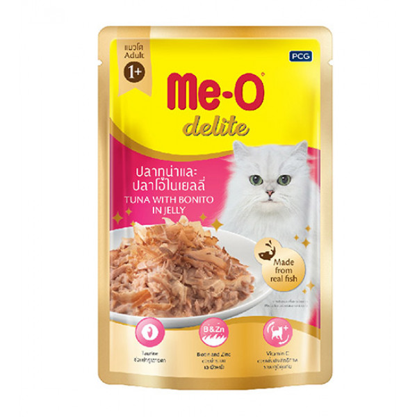 Me-O 70 Gr Ton&Palamut Balıklı Pouch | Yetişkin Kedi Maması