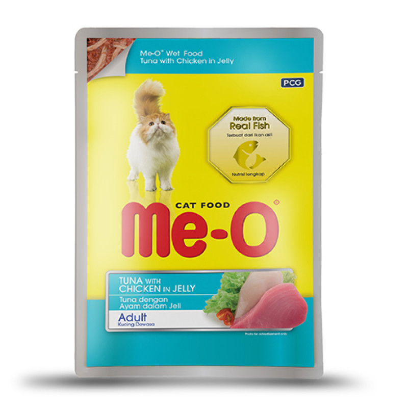 Me-O 80 Gr Ton Balıklı ve Tavuklu | Yetişkin Kedi Maması Me-O 80 Gr Ton Balıklı ve Tavuklu | Yetişkin Kedi Maması