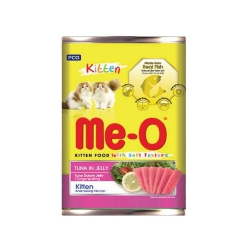 Meo Kitten 400 Gr Ton Balıklı Yavru Konserve Kedi Maması 