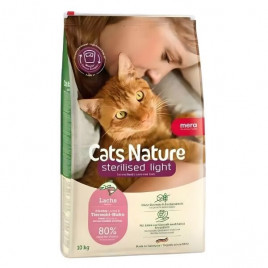 Cats Nature 10 Kg Somonlu Kısırlaştırılmış Kedi Maması 