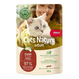 Cats Nature Insect 85 Gr Böcekli Pouch Yetişkin Kedi Maması  