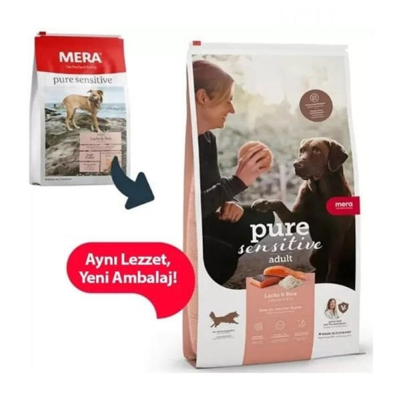 Mera Pure Sensitive 4 Kg Somonlu Yetişkin Köpek Maması 