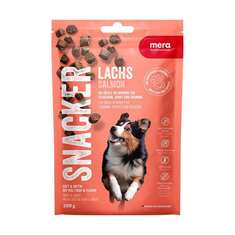 Mera Snacker 200 Gr Somonlu Yumuşak Köpek Ödülü Maması 